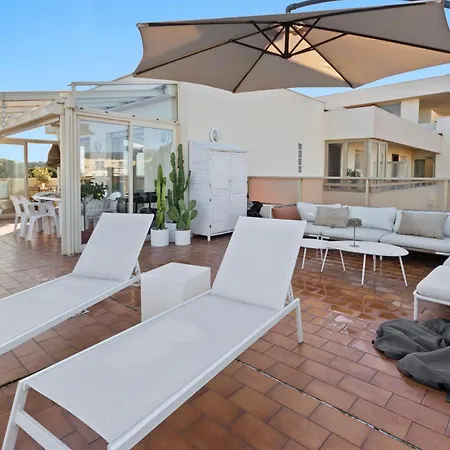 The Rooftop - Jacuzzi - Sea - 180 Terrace - Parking Antibes