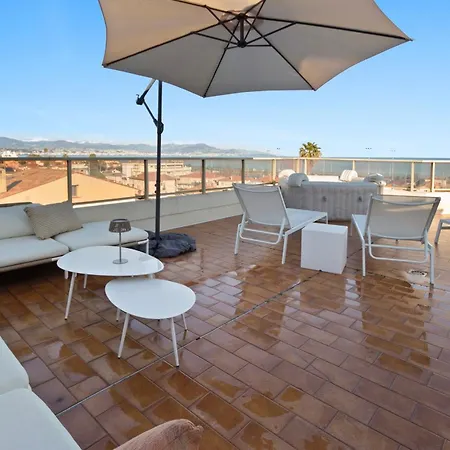 Apartment The Rooftop - Jacuzzi - Sea - 180 Terrace - Parking